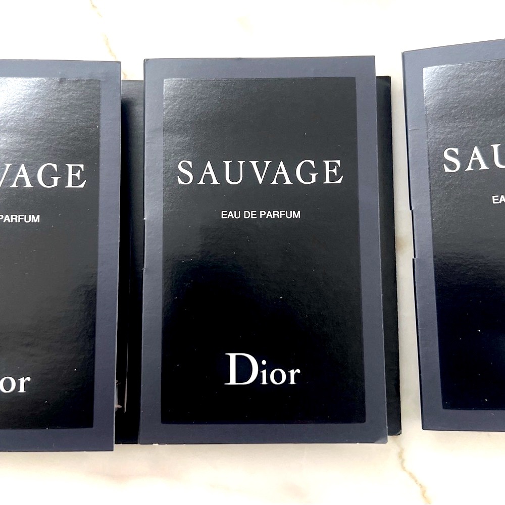 DIOR 🔷 4 Sauvage EAU DE PARFUM 🔷 4 Piece Sample Set Brand New $85 Per Ounce